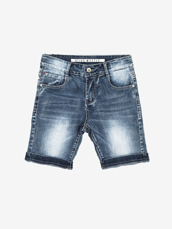 Picture of BJ057 BOYS DENIM JEANS BERMUDA